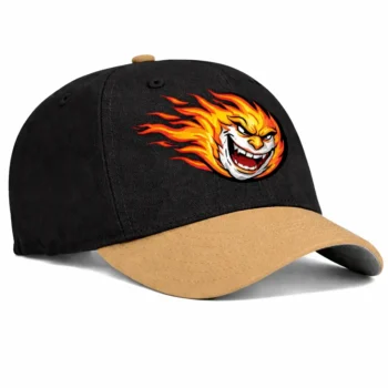 motion and energy hat fire ball mascot emblem black 1.webp