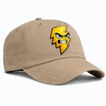 motion and energy hat lightning mascot emblem beige 1.webp